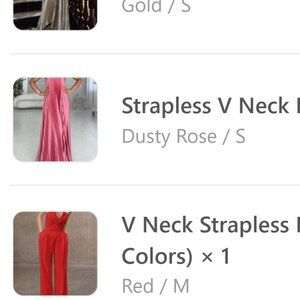 BRAND NEW - form pant suit red